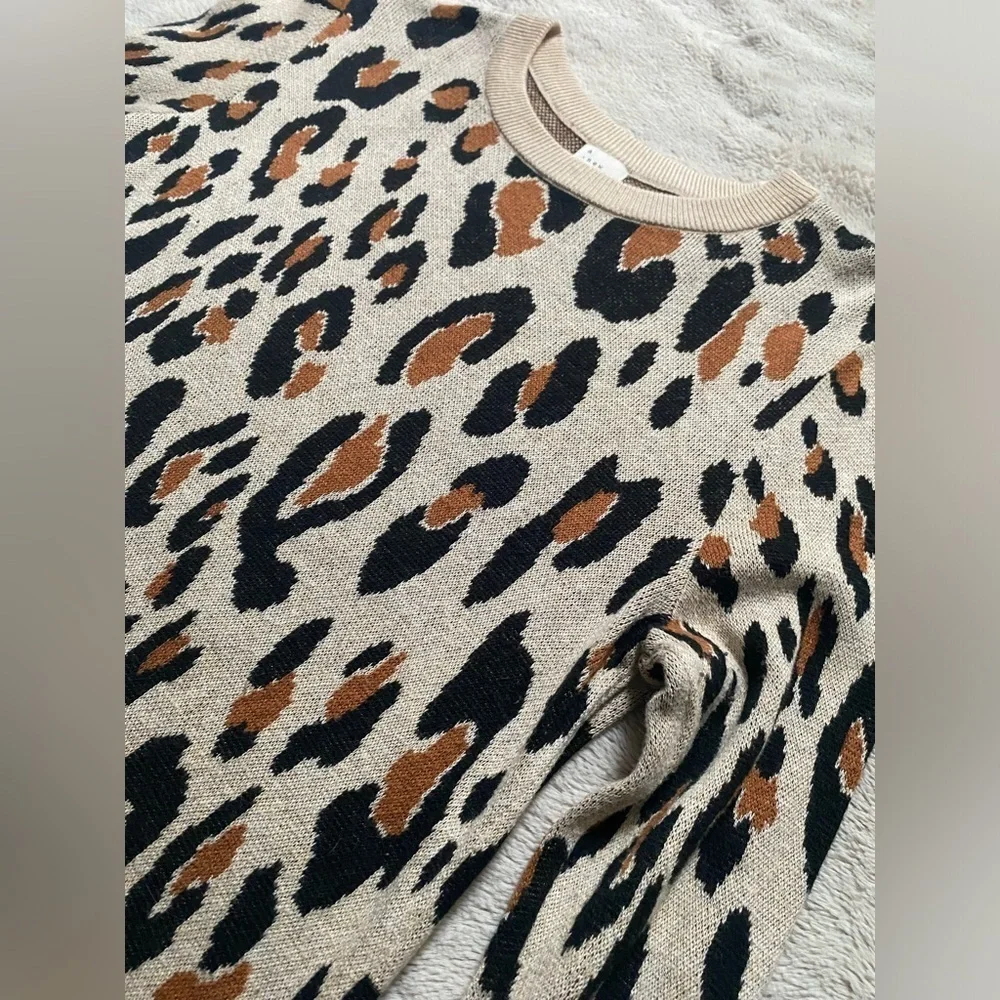 A New Day Leopard Sweater 🐾